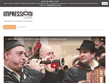 Tablet Screenshot of impressionimeridiane.com